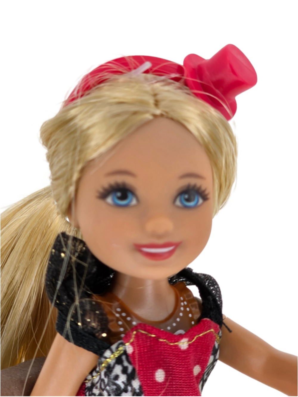 Mattel Barbie Doll One Size Red Black